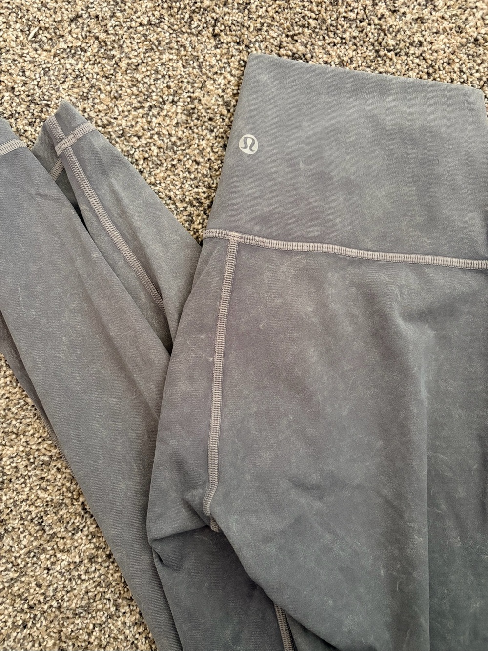lululemon athletica Gray High-Rise Leggings